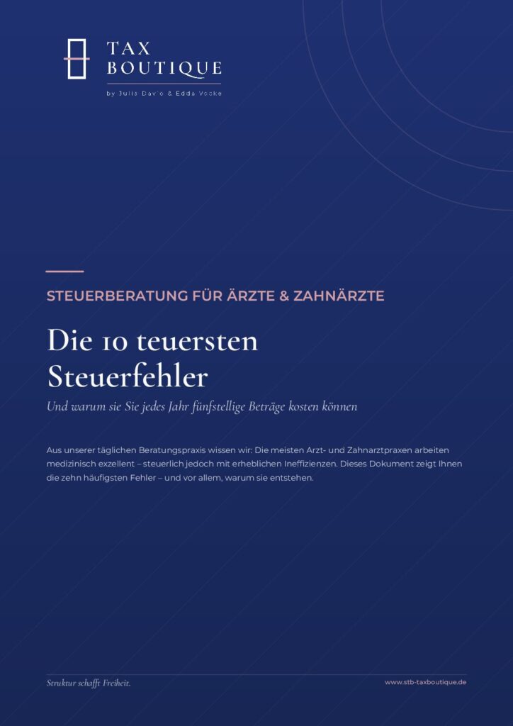 Die 10 teuersten Steuerfehler